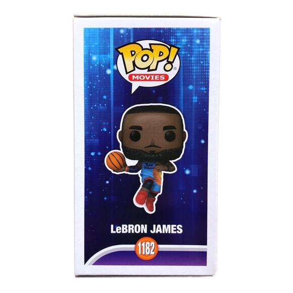 Funko POP! Movies: Space Jam A New Legacy Lebron James Leaping Collectible #1182 - Picture 10 of 12
